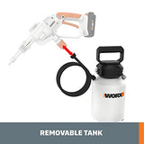 Worx WP651 20 V Power Share 5 litros inalámbrico de mano desinfectante rociador