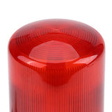 Baliza giratoria, 1 pieza LED rojo Bombilla de iluminación de advertencia de emergencia Lámpara de baliza giratoria AC220V