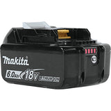 Makita BL1860B-2 Batería LXT de iones de litio de 18 V, 6.0 Ah, 2 unidades, color negro