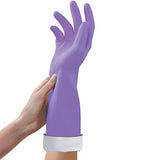 Mr. Clean Loving Hands - Guantes de látex, Púrpura, Mediano, 1, 1