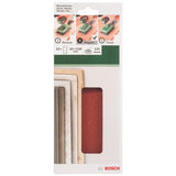 Bosch Home and Garden 2609256A97 - Juego de 10 hojas para lijadoras orbitales 93 x 230, 120