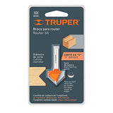 Truper BROU-V1/2, Broca para router, corte en "V", 1/2"