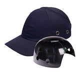 WXJ Gorra Antigolpes Transpirable Y Anticolisión Estilo de Béisbol Tejido de Polialgodón Casco Duro ABS Carcasa Interior Anti-Rotura Tamaño Ajustable Hombres Y Mujeres En Invierno