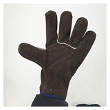 PRMAL Soldador Spot Controladores/Guantes mecánicos Guantes de Trabajo de Cuero de Piel de Vaca 25 cm (10") Longitud TIGNO Guantes de Soldadura Peso Ligero y ampliamente Utilizado