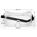 Lentes Protectores, Gafas Protectoras de Seguridad, Anti-Fog and Scratch Reduction Goggle para Química, Laboratorio y Seguridad en el Lugar de Trabajo para Hombres y Mujeres