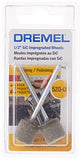 Dremel 520 Punta Pulidora con Compuesto, color Plata/Gris