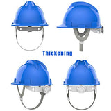 HARDHAT Casco De Seguridad para ConstruccióN, Casco De Servicio Pesado - ala De 2 Pulgadas, FRP Transpirable con Tiras Antisudor.