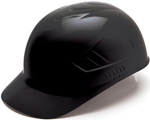 Pyramex Ridgeline - Gorra de suspensión con bloqueo deslizante de 4 puntos, color negro