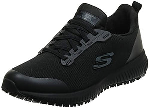 Skechers for Work Squad SR Zapatos de Servicio de Alimentos para Mujer, Negro, 7 US