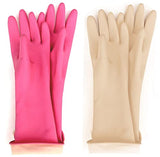 (2 pares) guantes de látex de goma para niños, reutilizables, multiusos, impermeables, protección de manos, lavado de platos, limpieza, pintura