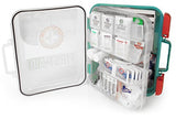 First Aid Kit Hard Teal Case 326 Pieces Exceeds OSHA and ANSI Guidelines