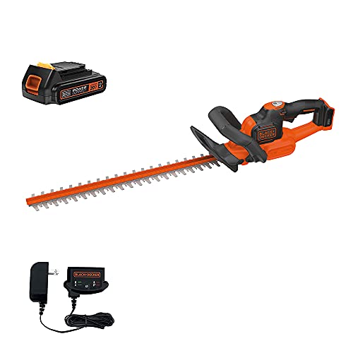 BLACK+DECKER LHT321FF 20V MAX Lithium POWERCOMMAND Powercut Hedge Trimmer