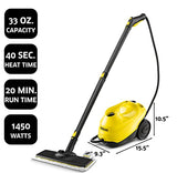 Karcher SC 3 Limpiador de vapor multiusos con 4 accesorios