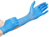 Guantes Desechables Elastómero Termoplástico (TPE) Sin polvo, Sin látex, [Color Azul] (1000, Medium)