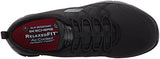 Skechers Ghenter Srelt Zapatos de Trabajo para Mujer, Negro, 7 US