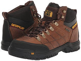 Caterpillar - Botas industriales de Acero Impermeable para Hombre, Marrón, 12 M US