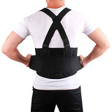 Soporte lumbar para la parte inferior de la espalda con tirantes, para recuperación de postura, entrenamiento, alivio del dolor de disco herniado, cinturón de abdominales de trabajo para recortadora de cintura, industrial, ajustable, para mujeres y hombre