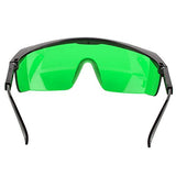 Gafas de seguridad protectoras, gafas de visibilidad láser Gafas de mejora Gafas para nivel láser Protección ocular Gafas de seguridad, gafas de protección láser(Verde)