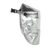 Casco de soldadura de papel de aluminio Capucha de visibilidad PC Lente Soldador Casco de seguridad Casco de soldadura de Gas Sombrero