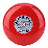 Campana de alarma contra incendios, CB-6B Campana de alarma eléctrica de 95dB 150 mm / 5.9in Campana de alarma Campana de alarma de seguridad para la escuela Hogar Fábrica(AC 110V)