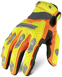 Guantes de trabajo Ironclad Command Impact para visualización táctil, palma y dedos conductivos, protección contra impactos, lavable a máquina, tallas S, M, L, XL, XXL (1 par)