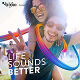 Blox Xperience Music - Los mejores tapones reutilizables y lavables para los oídos - Filtro acústico - Cero pérdida de calidad - Conciertos, músicos, festivales - Transparente - 1 par..