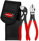 KNIPEX 00 20 72 V02 Juego de pinzas mini en bolsa porta-herramientas de cinturón 320 mm