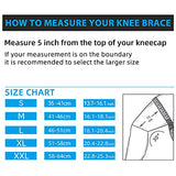 Rodillera DiiKoo con estabilizadores laterales, de compresión, con funda, almohadillas de gel de rótula y correas, protector de rodilla de grado médico para correr, desgarro de menisco, ligamento cruzado anterior, artritis, para hombre y mujer