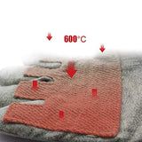 Manoplas Horno Resistentes Al Calor Guantes aislantes, guantes ignífugos ignífugos ignífugos, resistentes al calor, a alta temperatura, a 500 grados, adecuados para la construcción, en exteriores Mito