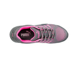 PUMA Tenis Industrial Safety Mod. 914 Gris/Rosa Casquillo Acero (Measurement_25_Point_0_Centimeters)