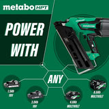 Metabo HPT NR1890DCQ4 18V Cordless Framing Nailer, Tool Only - No Battery, Brushless Motor, 2"Up to 3-1/2" Clipped & Offset Round Paper Strip Nails, 30° Magazine, Tool