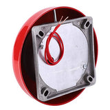 Campana de alarma contra incendios, CB-6B Campana de alarma eléctrica de 95dB 150 mm / 5.9in Campana de alarma Campana de alarma de seguridad para la escuela Hogar Fábrica(AC 110V)