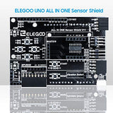 ELEGOO Actualizado UNO R3 Kit de inicio más completo V2.0 con tutoriales compatibles con Arduino, proyectos STEM para niños, adolescentes, adultos, robótica e ingeniería, ciencia | codificación | juego de programación