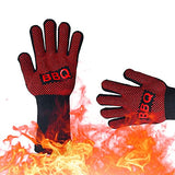 Guantes De Horno Resistentes Al Calor Horno De Cocina para Hornear Aislamiento Térmico Guantes Ignífugos De Silicona Antideslizantes Resistentes A Altas Temperaturas