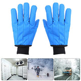 Guantes criogénicos Seguridad para almacenamiento en frío Guantes congelados Protección de nitrógeno líquido -200 ° C a -360 ° C Resistencia a bajas temperaturas Trabajo Ropa de mano