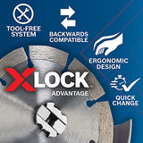 Bosch DBX541P X-LOCK Premium Hoja de diamante segmentado de 5 pulgadas