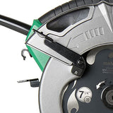 Metabo HPT Kit de sierra circular de 7-1/4 pulgadas | 6.000 rpm, motor de 15 amperios | Soplador de polvo integrado | Hoja de marco/rasgado premium 24T | Ajuste de bisel con una sola mano | C7SB3