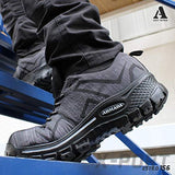 Armada X-Port Tenis de Seguridad Industrial 100% Dieléctrico - Excelente Sustituto de Botas de Trabajo Hombre Tipo Tennis Ultra Ligero para la Reducción de Fatiga en una jornada de Larga Duración