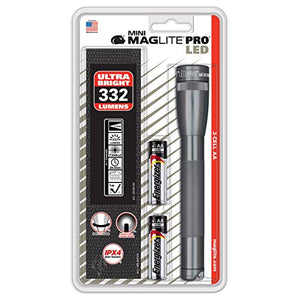 MagLite Mini PRO Linterna LED AA de 2 celdas