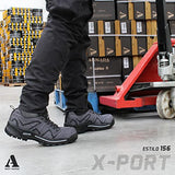 Armada X-Port Tenis de Seguridad Industrial 100% Dieléctrico - Excelente Sustituto de Botas de Trabajo Hombre Tipo Tennis Ultra Ligero para la Reducción de Fatiga en una jornada de Larga Duración