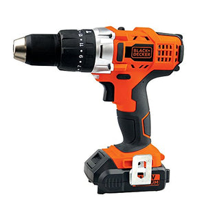 BLACK+DECKER HP14-B3 Taladro Percutor Inalámbrico Ion de Litio 14.4V