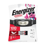 Energizer Linterna LED para la Cabeza, Brillante y Duradera, Ligera, para Camping, Senderismo, Exteriores, luz de Emergencia, Mejor lámpara de Cabeza para Adultos y niños, Pilas Incluidas