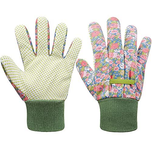 2 pares guantes de jardinería para niños, niños Garden Work
