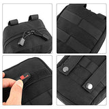 JSBelle MOLLE Rip-Away EMT Medical Primeros Auxilios IFAK Blowout Pouch (Solo Bolsa) (Negro)