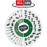 Bosch Akkuschrauber AdvancedDrill Juego de 18 (2 Akkus, sistema de 18 voltios, 3 Aufsätze, im Koffer)