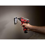 Milwaukee 2401-22 M12 12 V iones de litio 1/4 pulgadas. Kit de destornillador inalámbrico hexagonal