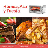 Horno con freidora de aire BLACK+DECKER extra amplio