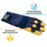 Wells Lamont Hydrahyde - Guantes de trabajo impermeables para hombre (piel)