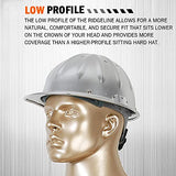 KZXCTG Casco de Aluminio Casco de Trabajo Casco Protector Ajustable Casco de construcción Aluminio Duro La Parte Superior es más Segura y eficaz para Evitar pinchazos