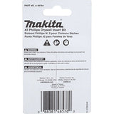 Makita A-99764 Impactx 2 Phillips - Broca de inserción para paneles de yeso (1 pulgada), 25 unidades